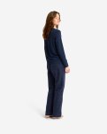 Langærmet t-shirt | Bambusviskose | Navy -JBS of Denmark Women