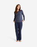 Langærmet t-shirt | Bambusviskose | Lavendel -JBS of Denmark Women