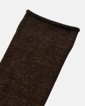 Ankelstrømper 'Fine knit' | Bomuld | Brun -Decoy