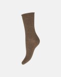 Ankelstrømper 'Fine knit' | Bomuld | Sand -Decoy