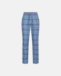 Pyjamasbukser 'flannel', 100% bomuld, Blå