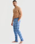 Pyjamasbukser 'flannel', 100% bomuld, Blå