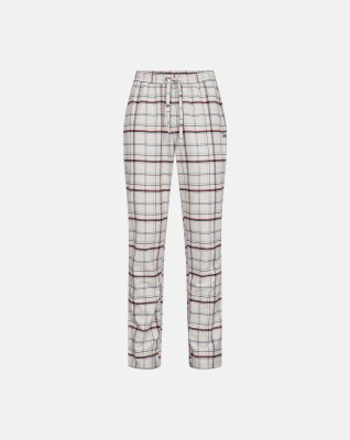 Pyjamasbukser 'flannel', 100% bomuld, Beige