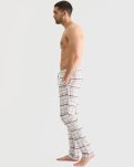 Pyjamasbukser 'flannel', 100% bomuld, Beige