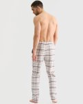 Pyjamasbukser 'flannel', 100% bomuld, Beige