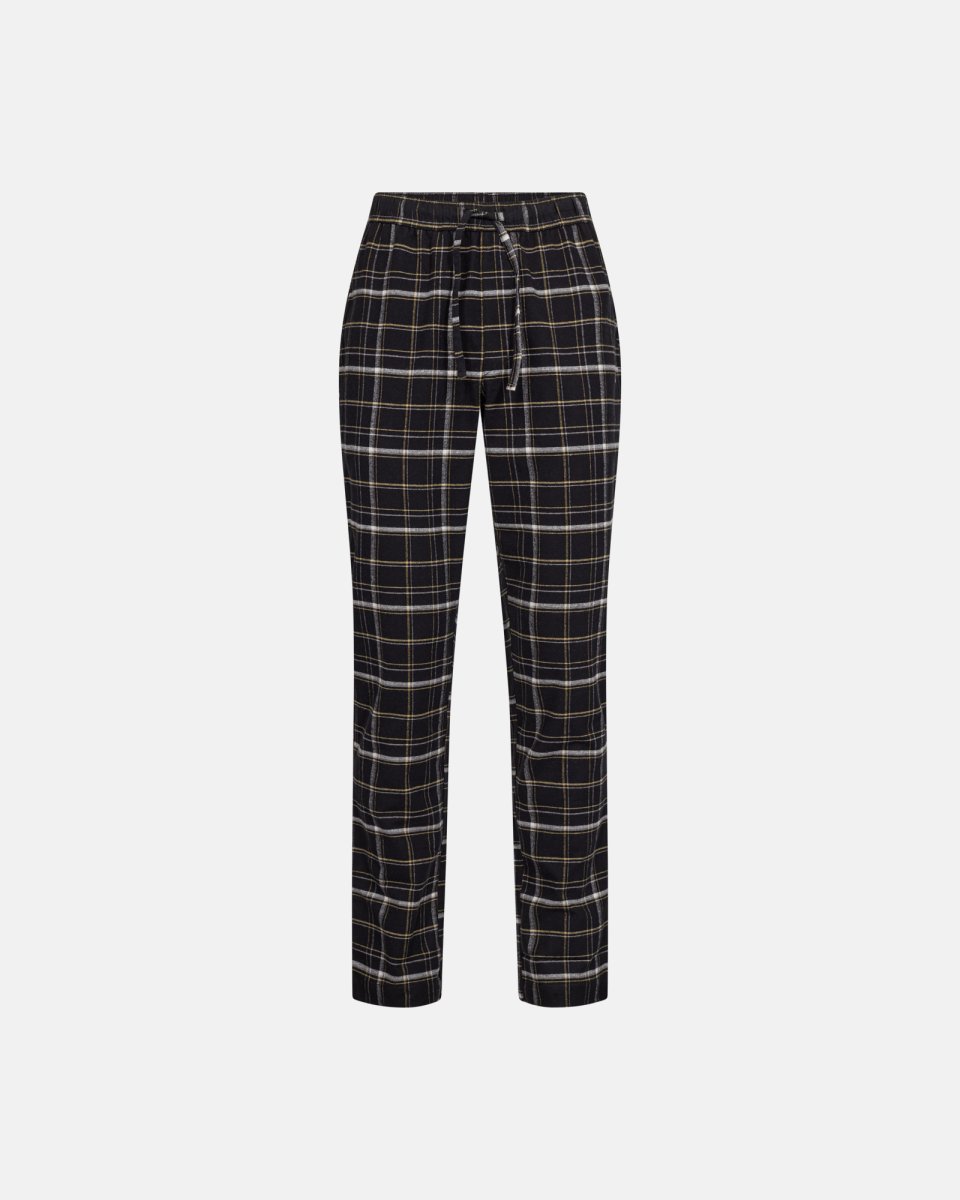 JBS Pyjamasbukser 'flannel' | 100% bomuld | Sort - S