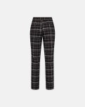 Pyjamasbukser 'flannel', 100% bomuld, Sort