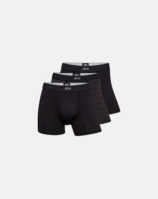 Tights m. gylp 3-pak | Bambusviskose | Sort -JBS