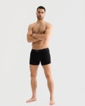 Tights m. gylp 3-pak, Bambusviskose, Sort