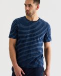 Pyjamas m. shorts, 100% bomuld, Navy