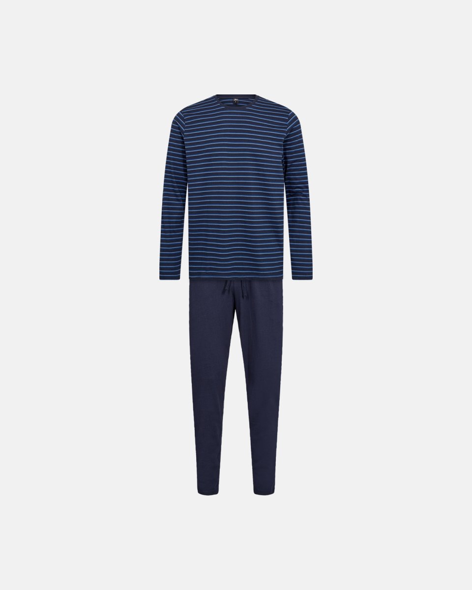 JBS Pyjamassæt | 100% bomuld | Navy - S