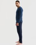Pyjamassæt, 100% bomuld, Navy