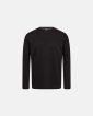 Langærmet T-shirt 'waffel' | Bomuld | Sort - JBS