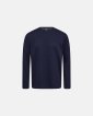 Langærmet T-shirt 'waffel' | Bomuld | Navy - JBS