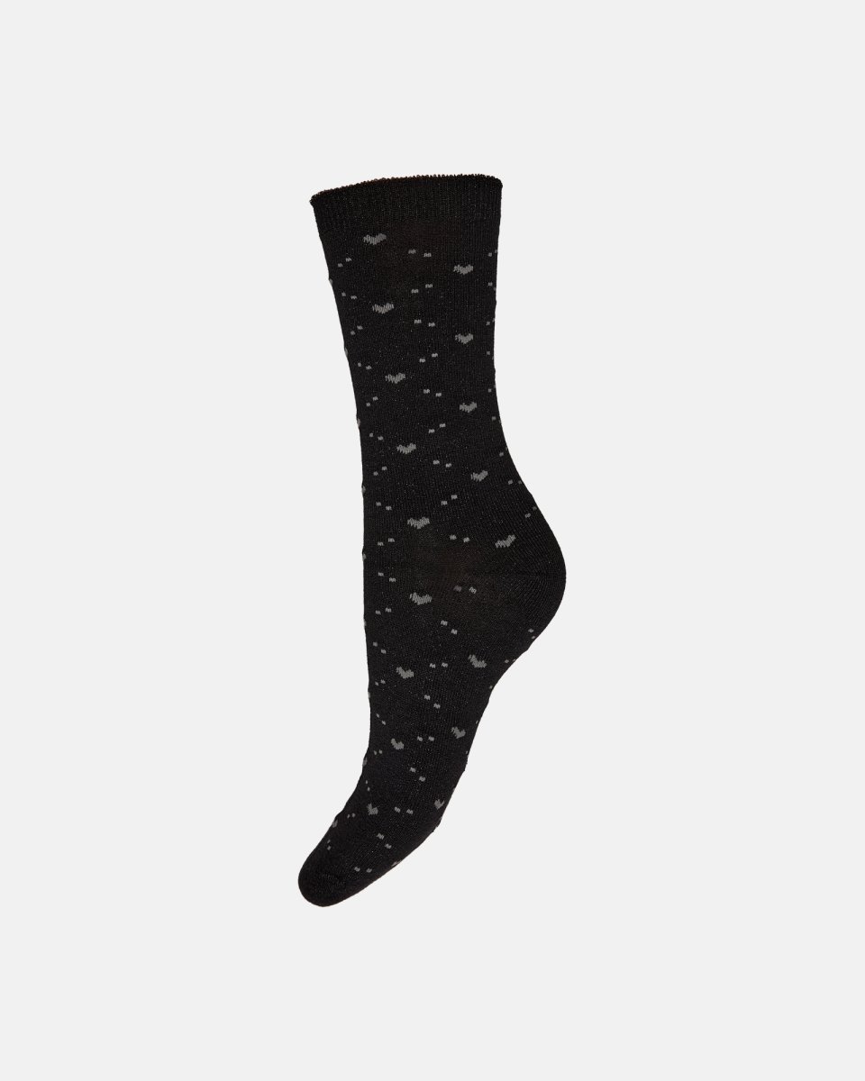 Hype the Detail Strømper "Lurex" | Bambusviskose | Sort - 37-41
