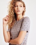 T-Shirt, Bambusviscose/cashmere-blend, Sand