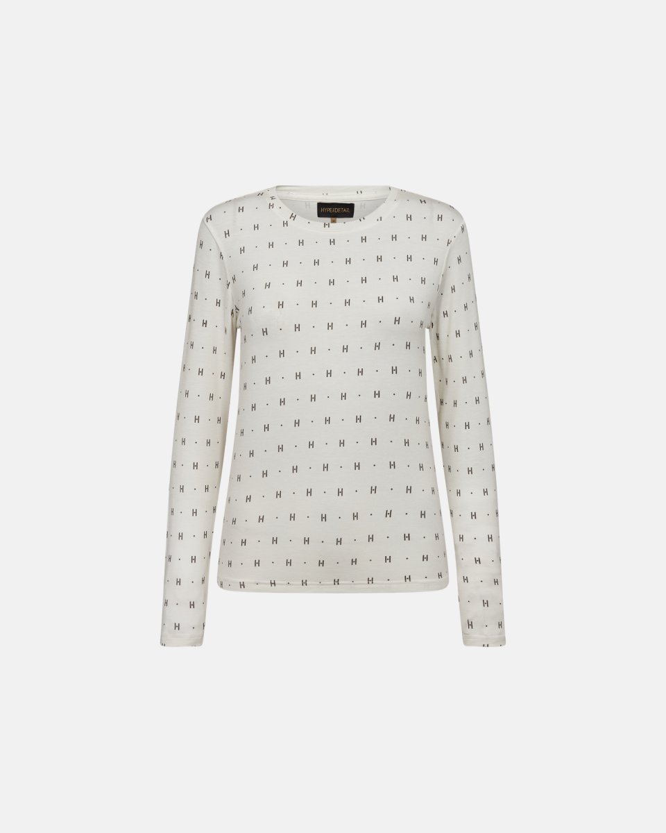 Hype the Detail Shirt | Bambusviscose/cashmere-blend | Hvid - S