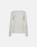 Shirt, Bambusviscose/cashmere-blend, Hvid