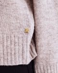 Pullover, Uld, Sand