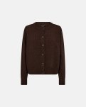 Cardigan, Uld, Brun