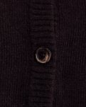 Cardigan, Uld, Brun