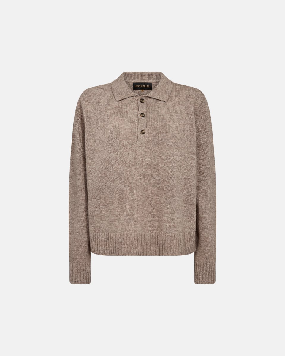 Hype the Detail Polo | Uld | Sand - S