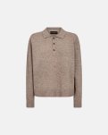 Polo, Uld, Sand