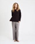 Pullover, Uld, Brun