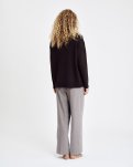 Pullover, Uld, Brun