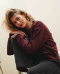 Sweatshirt, 100% bomuld, Brun