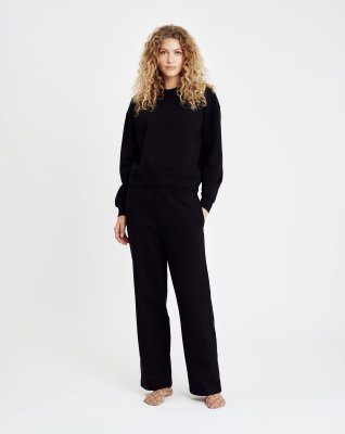 Sweatpants | 100% bomuld | Sort -Hype the Detail