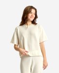 T-shirt | 100% Merinould | Ivory -JBS of Denmark Women