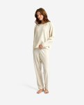 Bukser | 100% Merinould | Ivory -JBS of Denmark Women