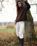 Bukser | 100% Merinould | Ivory -JBS of Denmark Women