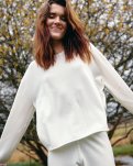 Striktrøje | 100% Merinould | Ivory -JBS of Denmark Women