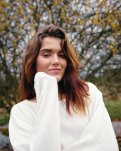 Striktrøje | 100% Merinould | Ivory -JBS of Denmark Women