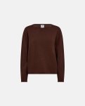 Striktrøje | 100% Merinould | Brun -JBS of Denmark Women