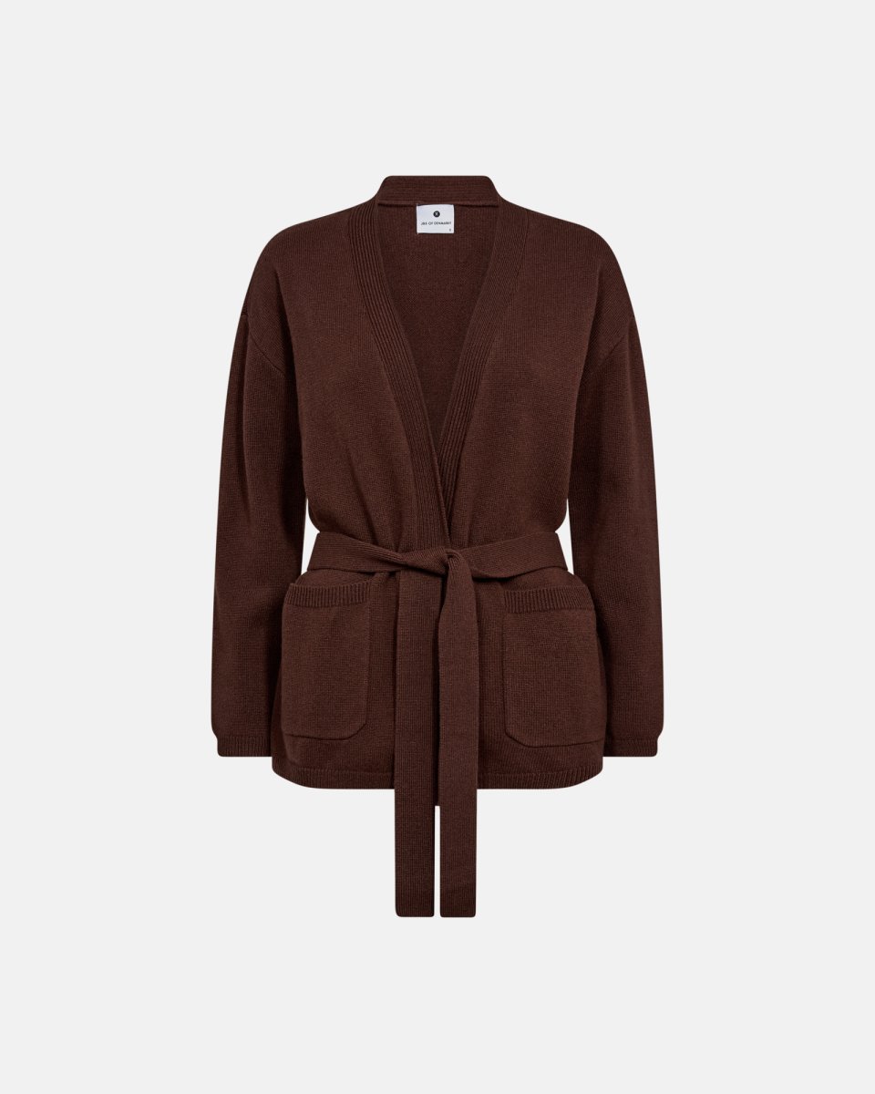 JBS of Denmark Women Cardigan | 100% Merinould | Brun - S