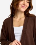 Cardigan | 100% Merinould | Brun -JBS of Denmark Women