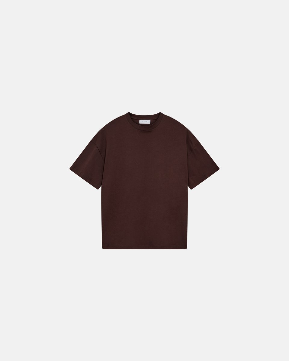 Resteröds Dev t-shirt | 100% bomuld | Brun - S