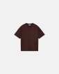 Dev T-shirt | 100% bomuld | Brun - Resteröds