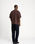 Dev T-shirt | 100% bomuld | Brun -Resteröds