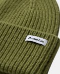 Beanie hue | 100% uld | Grøn -Resteröds