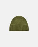 Beanie hue | 100% uld | Grøn -Resteröds