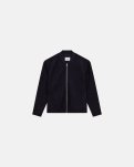 Luke Jakke | Polyester-uld blend | Navy -Resteröds