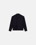 Luke Jakke | Polyester-uld blend | Navy -Resteröds