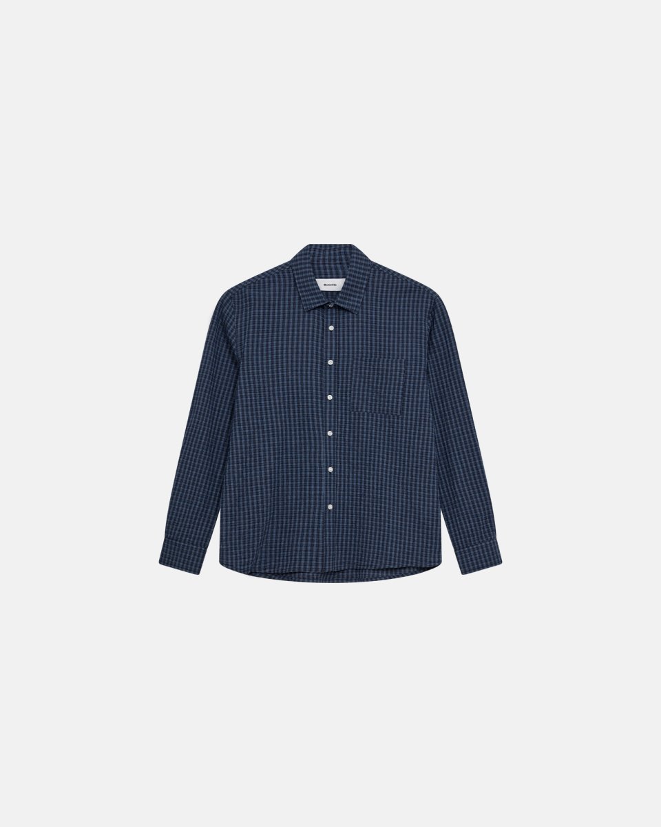 Resteröds Kai skjorte | Bomuld | Navy - S