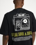 Tas T-shirt | 100% bomuld | Sort -Resteröds