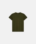 T-shirt 'o-neck' | Bambusviskose | Grøn -Resteröds