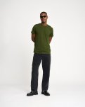 T-shirt 'o-neck' | Bambusviskose | Grøn -Resteröds